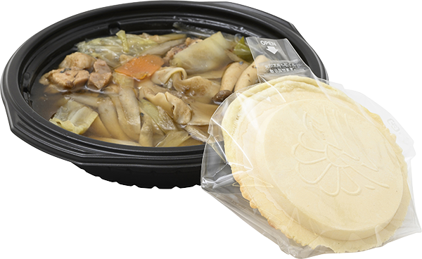 青森の郷土料理　せんべい汁