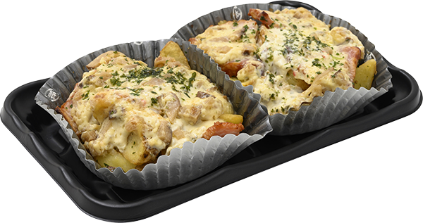 いぶりがっこのタルポテ