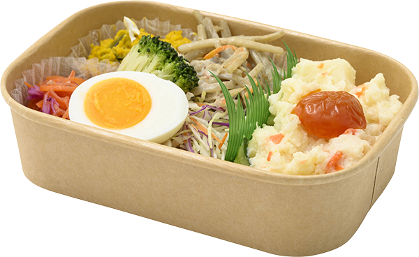 まるでお弁当みたいなサラダBOX