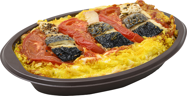 サバのカレー風味ドリア