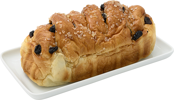 日本ワインに漬けこんだレーズンぎっしりのパン