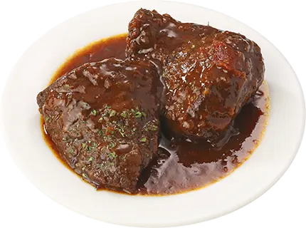 自家製牛たんのデミグラス煮込み