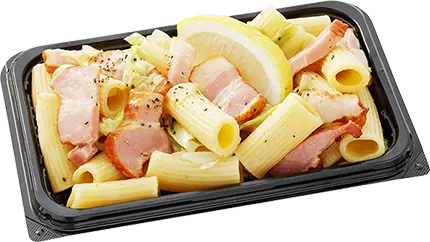 湘南レモンと地元春キャベツの塩だれパスタ