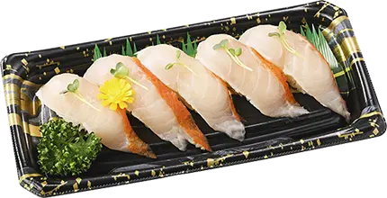 炙り銚子釣り金目鯛寿司