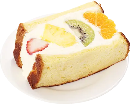 萌え断ブリオッシュフルーツサンド